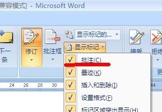 word2007添加批注的方法教程(11)