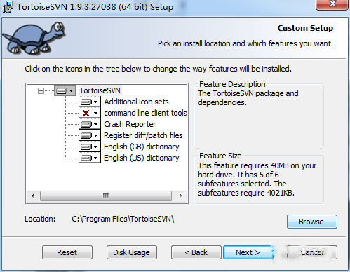 win7系统怎么安装SVN win7系统安装SVN的方法(2)