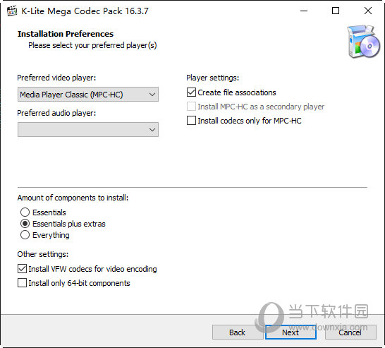 K-Lite Mega Codec Pack(全能视频解码器)