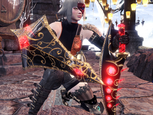 怪物猎人世界冰原Deicide剑与盾MOD