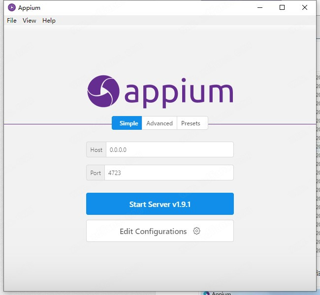 Appium(自动化测试工具)