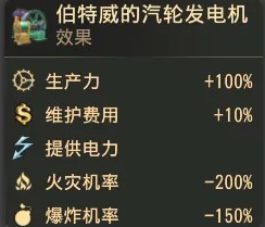纪元1800发电机卡片MOD